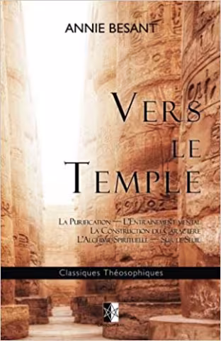 Vers le Temple - Annie Besant