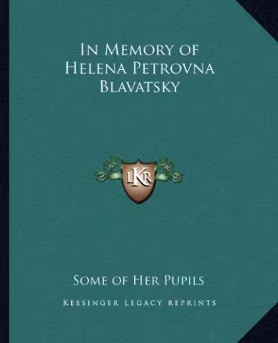 In Memory of Helena Petrovna Blavatsky