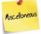 Miscellaneous