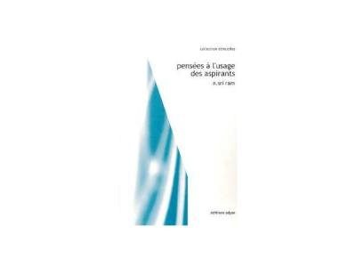 Pensées à l'usage des aspirants