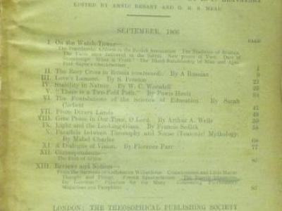 The Theosophical Review