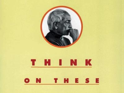 Think on these Things - J Krishnamurti