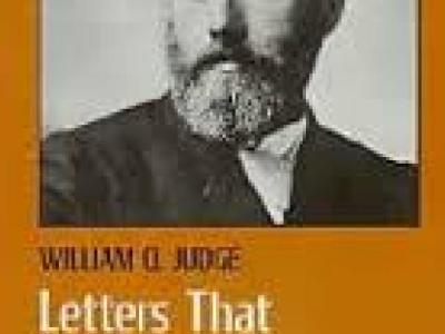  Letters that have helped me - W. Q. Judge Primary tabs