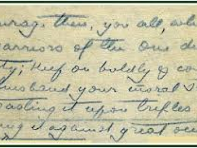 mahachoans letter